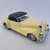 Miniatura Carrinho Coleção Mercedes Benz 300S 1955 abre portas fricção amarelo claro