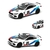 Miniatura BMW M8 Competition Coupe Livery Edition Kinsmart 1:38 Metal e Fricção Branca Branco. na internet