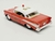 Miniatura Chevrolet Bel Air 1957 Kinsmart 1/40 Metal e Fricção Vermelho Bombeiro