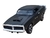 Miniatura Dodge Charger Velozes e Furiosos Metal e Fricção 1:32 Preto