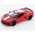 Miniatura Corvette Esportivo 2021 Kinsmart 1:36 Metal e Fricção Vermelho