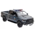 Miniatura Dodge Ram 1500 2019 KInsmart 1/46 Rebel Polícia Metal e Fricção Cinza\Cimento