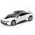 Miniatura BMW I8 Kinsmart 1:36 Metal e Fricção Branco