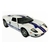 Miniatura Carrinho Ford GT 2006 Metal Fricção Kinsmart 1/36 Branco - comprar online