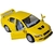 Miniatura Mitsubishi Lancer Evolution VII Kinsmart 1/36 Metal e Fricção Amarelo - loja online