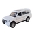 Miniatura Mitsubishi Pajero 4WD Turbo Real 1:43 Metal e Fricção Branca