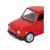 Miniatura Fiat 126 Welly 1/38 Metal e Fricção Vermelho - comprar online