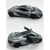 Imagem do Miniatura McLaren P1 Kinsmart 1:36 Fricção e Metal Cinza.