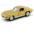 Miniatura Corvette Stingray 1963 Chevrolet Split Window RMZ 1/36 Metal e Fricção Dourado - MundoMIXCIF