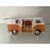 Miniatura Kombi 1962 RMZ 1/32 Metal e Fricção Branca/Laranja - MundoMIXCIF