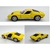 Miniatura Lamborghini Miura 1971 P400 SV LP-640 Kinsmart 1/36 Metal e Fricção Amarelo - loja online