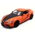 Miniatura Toyota Supra 2020 RMZ 1/32 Metal e Fricção Laranja com Faixa