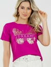 T-shirt Viscolycra estampada - Dream