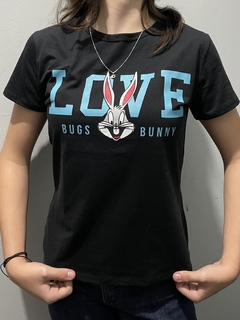 T-shirt Algodão estampada - Love Bunny