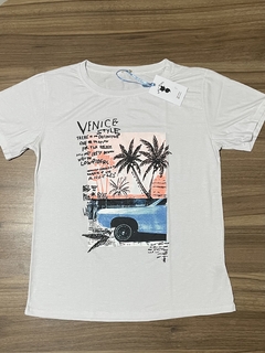 T-shirt Viscolycra estampada - Venice