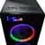 Gabinete Shenlong Gt-503 Acrilico Mini-Tower Rgb Rainbow Ring Micro-Atx sin fuente