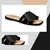 Sandália Feminina Flat Mirai Com Brilho Da Dakota - Y8041 - loja online