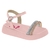 Sandalia Molekinha Baby Turim/Tira Pronta Strass - 2733.101