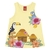 Blusa Infantil Menina Amarelo Kyly