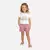 Conjunto Infantil Menina Off White e Bege - comprar online