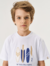 Conjunto Infantil Menino Camiseta E Bermuda Surf Branco E Azul Divertto na internet