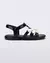 Mini Melissa Hip Bloomy BB - Preto e Branco - comprar online