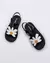 Mini Melissa Hip Bloomy BB - Preto e Branco