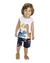 Conjunto Infantil Menino Dino