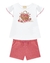 Conjunto infantil menina Strawberry vermelho