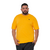 Camiseta Basica Plus Size cor Amarelo Ouro / MONTE SEU KIT PROMOÇÃO ESCOLHENDO SUAS CORES FAVORITAS