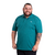 Camisa Polo Cor Verde Mar Plus Size / MONTE SEU KIT PROMOCIONAL ESCOLHENDO SUAS CORES