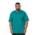 Camiseta Basica Plus Size cor Verde Mar/ MONTE SEU KIT PROMOÇÃO ESCOLHENDO SUAS CORES FAVORITAS - Ridens Modas