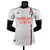 Camisa branca do Lyon I 2023/2024 para jogador masculino da Adidas, com detalhes em vermelho e azul.