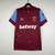 Camisa West Ham I 2023/2024 Torcedor Masculina Umbro - Bordô na internet