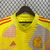 Camisa de goleiro masculina da seleção do México, modelo 2024/25, na cor amarela com logotipo da Adidas e detalhes gráficos.