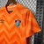 Camisa goleiro laranja do Fluminense para a temporada 2024/25, com logo da Umbro