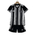 Uniforme Infantil Atlético Mineiro I 2023/2024 - Branca e Preta