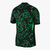 Camisa de torcedor masculina da Nigéria II 2024/25, Nike, na cor verde escura com padrão gráfico.