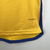 Camisa torcedor masculina do Boca Juniors II 2023/2024, nas cores amarelo e azul, da Adidas.