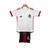 Uniforme Infantil Flamengo II 2024/2025 Adidas - Branco