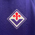 Camisa masculina roxa do time Fiorentina, modelo 2024/25, da marca Kappa, com logo e patrocinador na frente.