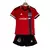 Uniforme Infantil Colo Colo II 2023/2024 Adidas - Vermelho