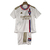 Uniforme Infantil Lyon I 2023/2024 Adidas - Branco