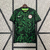 Camisa de torcedor masculina da Nigéria II 2024/25, Nike, na cor verde escura com padrão gráfico.