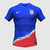 Camisa de futebol masculina Nike dos Estados Unidos, azul com detalhes em vermelho, para a temporada 2024/2025.