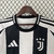 Camisa branca da Juventus Home 2024/25 para torcedor masculino, com listras pretas e logo da Adidas.