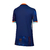 Camisa torcedor masculina Nike da seleção da Holanda, modelo 2024/25, na cor azul com detalhes laranja e escudo da equipe.