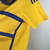 Camisa torcedor masculina do Boca Juniors II 2023/2024, nas cores amarelo e azul, da Adidas.