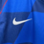 Camisa masculina Nike da seleção da Croácia, modelo II 2024/25, em azul com detalhes em vermelho e estampa quadriculada.