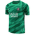 Camisa de goleiro masculina do Paris Saint-Germain 2023/2024 na cor verde, com detalhes em design moderno.